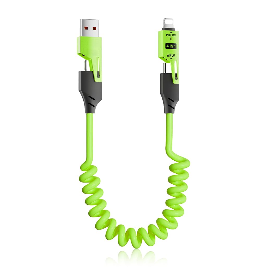 4 in 1 spring data cable