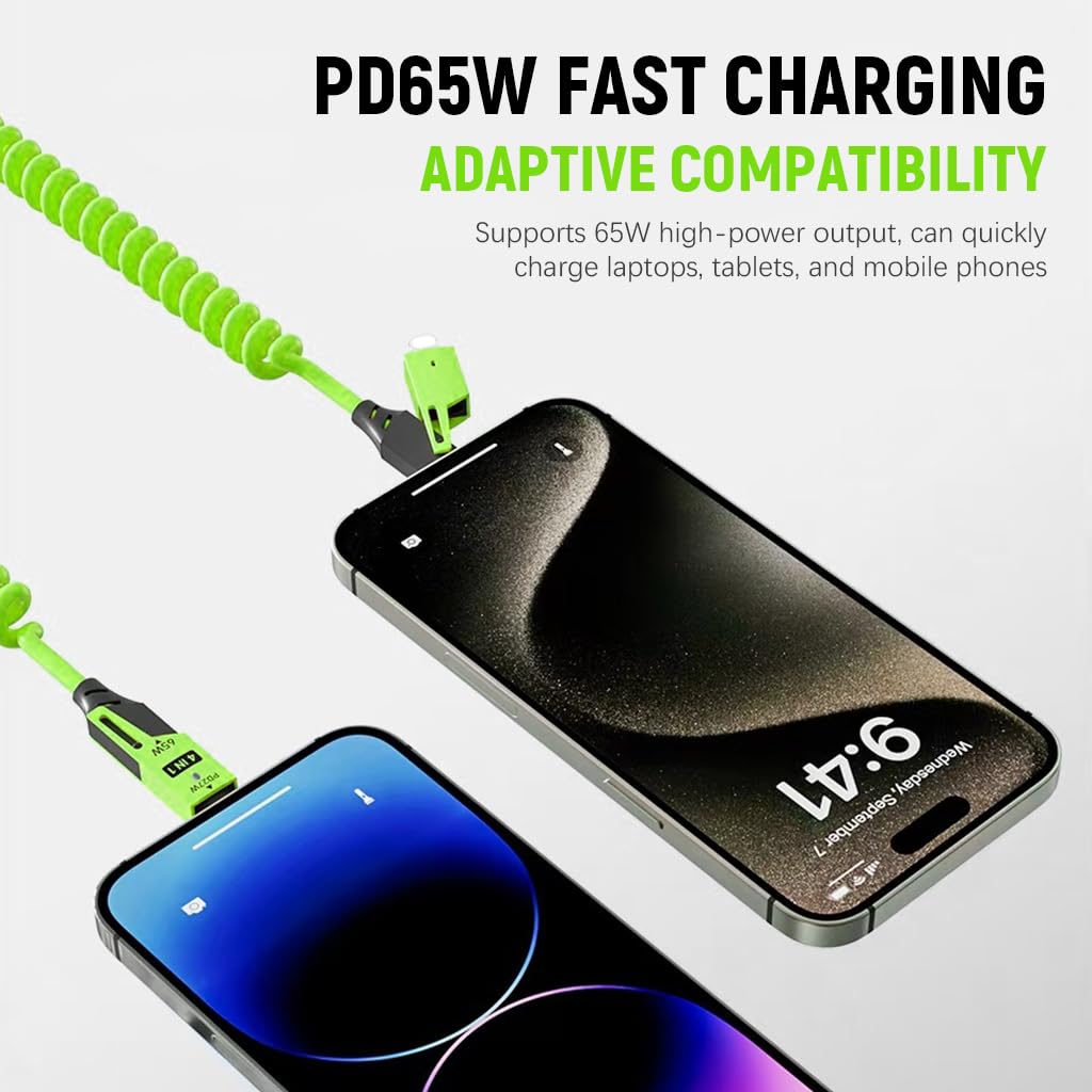 4 in 1 spring data cable