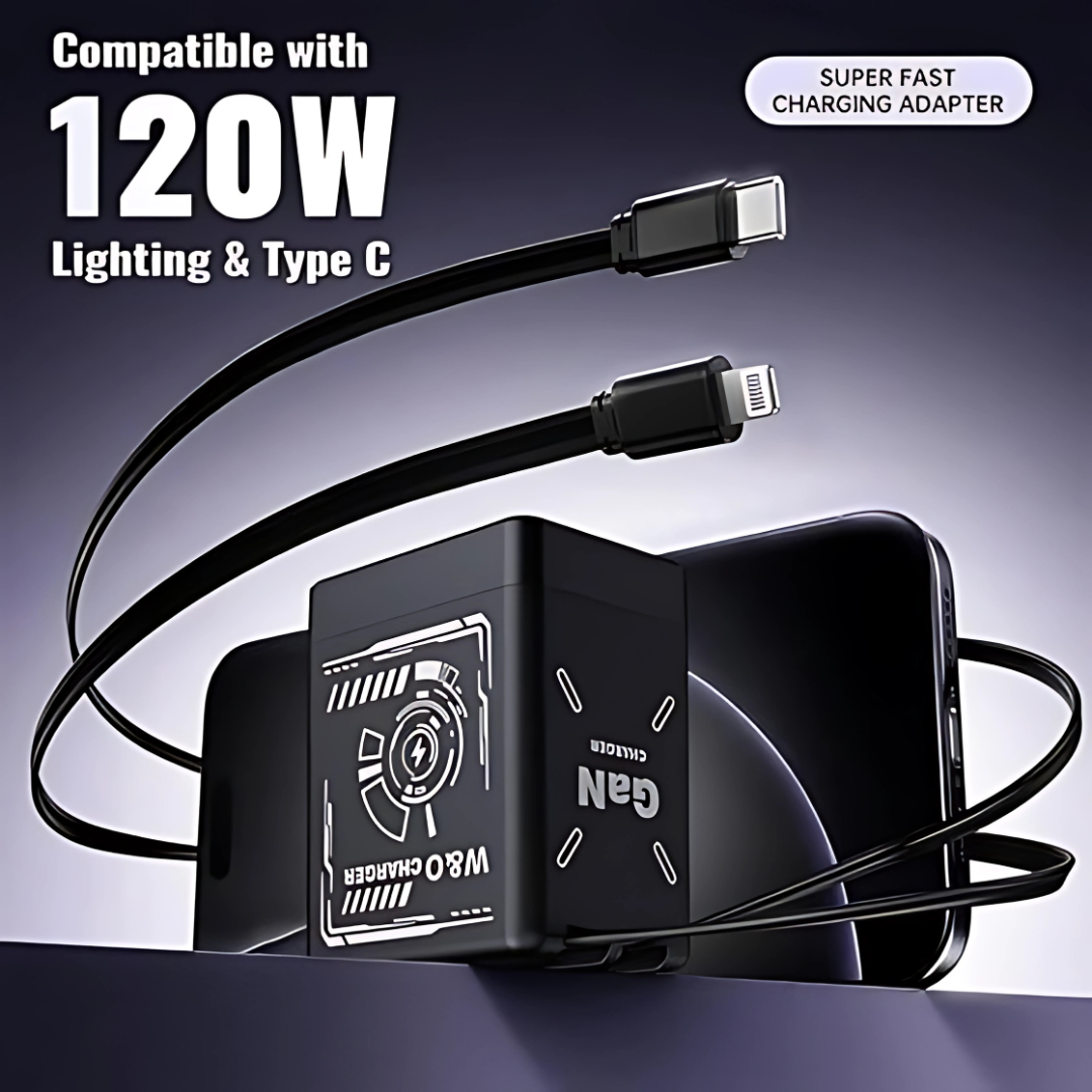 2-in-1 GaN 120w Fast Charger