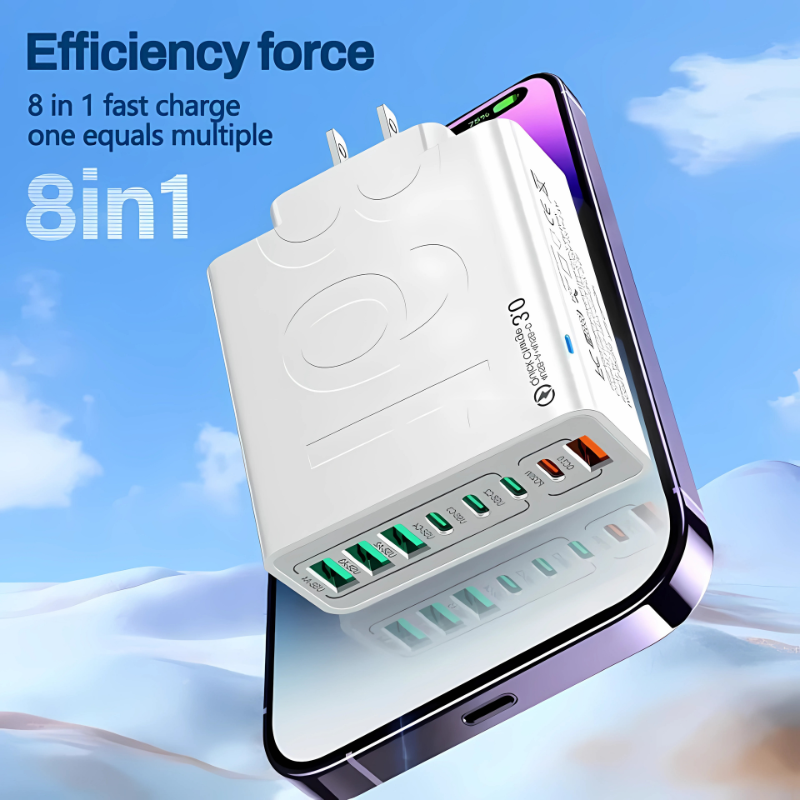 8 Port Fast Charging USB Charger