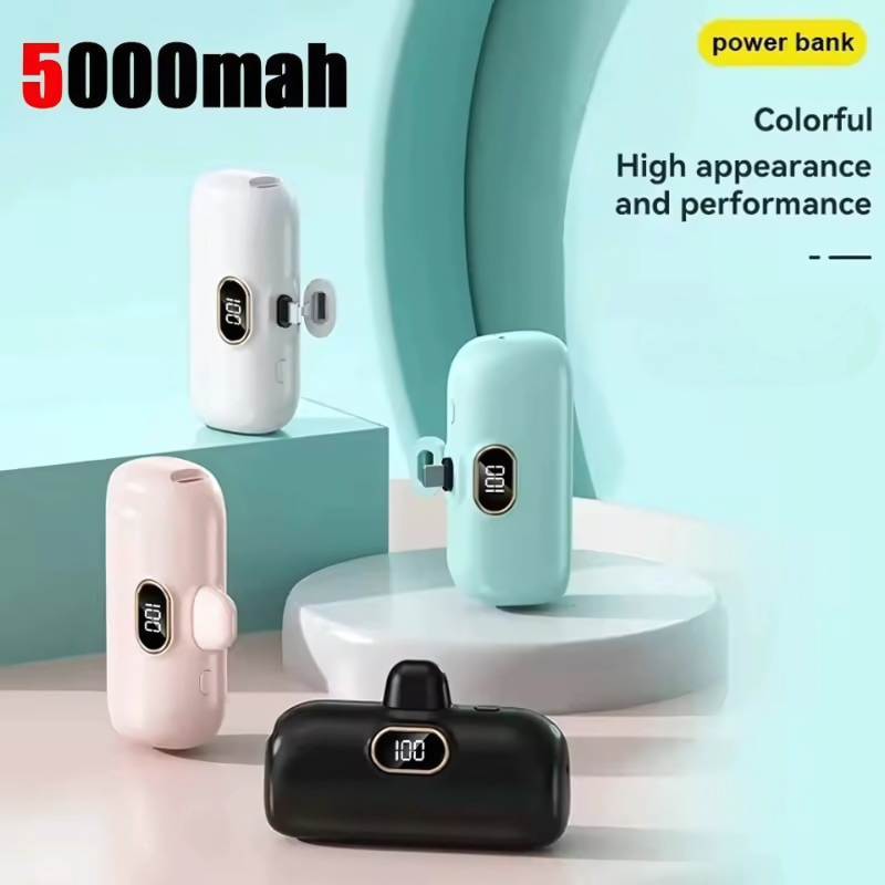 5000mAh Capsule Powerbank