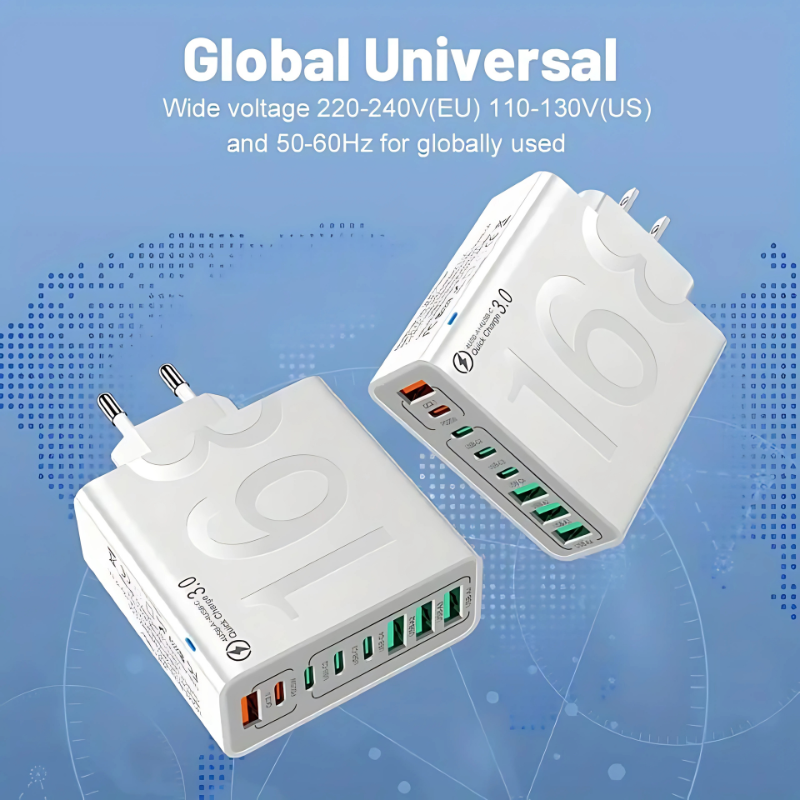 8 Port Fast Charging USB Charger